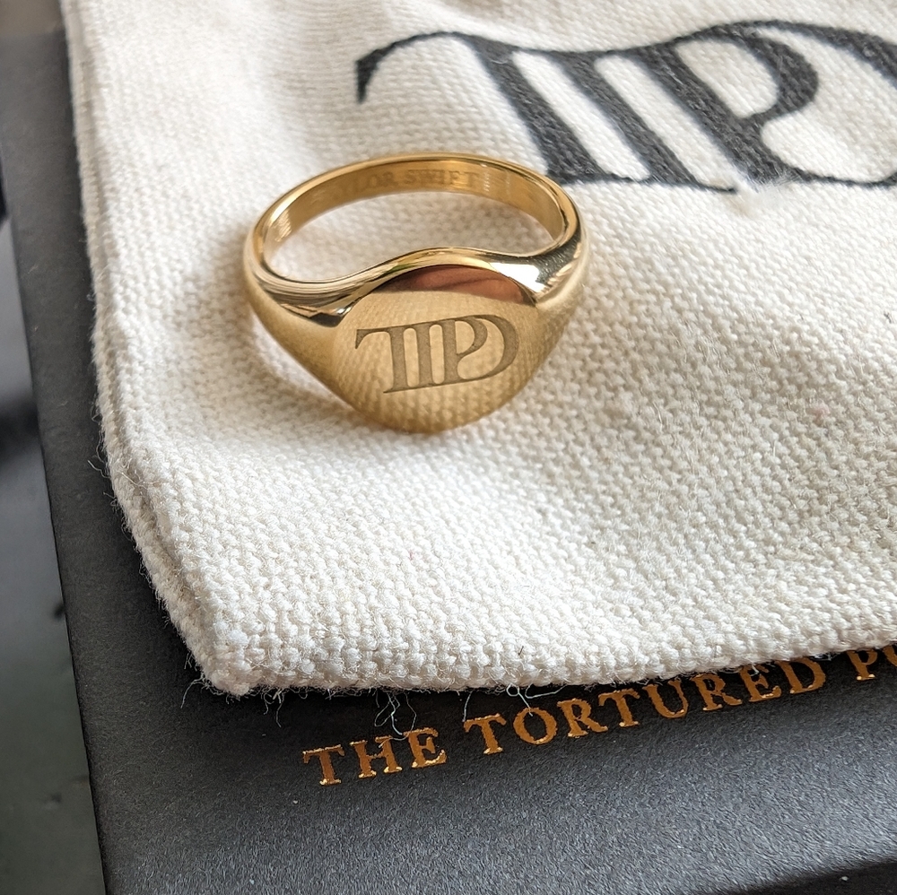 Taylor Swift TTPD Ring size 5 The Tortured Poets Department